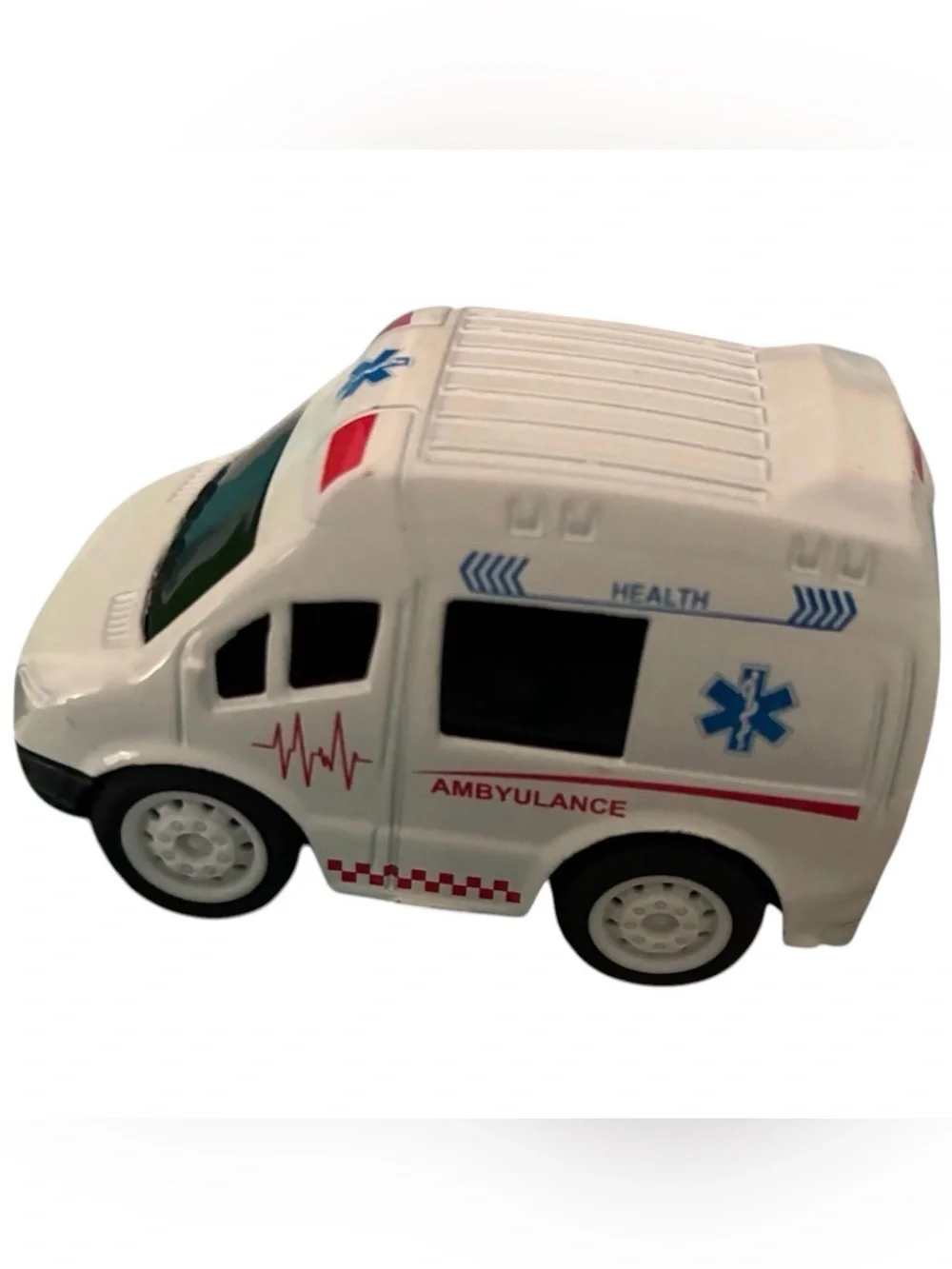 Kids Ambulance Toy Vehicle - Health Emergency Play